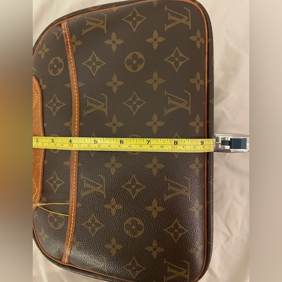 💎Louis Vuitton Trouville Hand Bag Brown Monogram - Picture 14 of 15